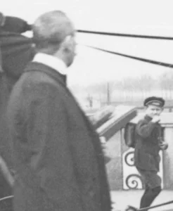 Gliwice, kwiecień 1922, uroczystości pogrzebowe Wincentego Styczyńskiego, fragment