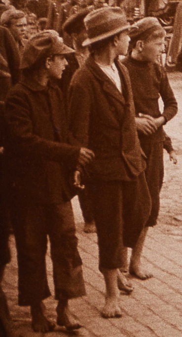 Pogrzeb niemieckiego urzędnika. Tarnowskie Góry, 1921